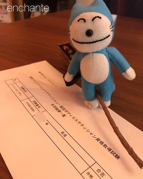 Read more about the article 日本エステティック協会主催、認定試験合格通知が届きました